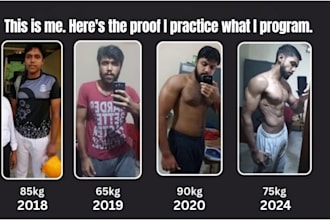 create a custom workout and meal plan you can actually stick to