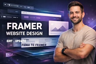 build framer website, framer website design edit, update framer figma to framer