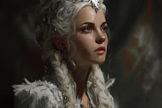 do realistic or fantasy portrait