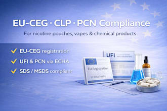 handle eu ceg clp and pcn compliance for your products