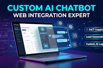 develop custom ai chatbot for web applications