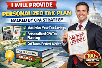 provide personalized tax plan backed by CPA strategy