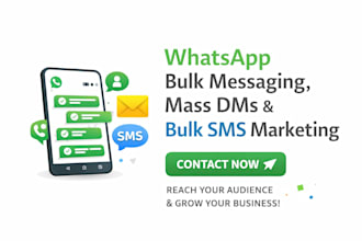 do whatsapp bulk messaging mass dms bulk sms marketing