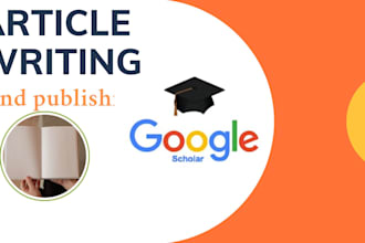 write and format your article