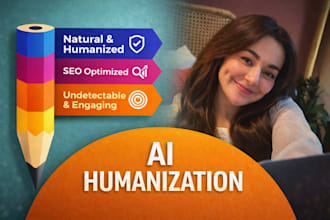 urgent humanize, rewrite, edit and proofread ai content