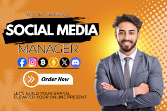 be your crypto nft web3 social media manager for twitter discord telegram
