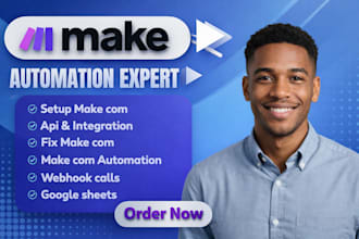 build make com n8n automation made com integromat ai automation or fix make com
