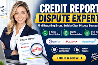 analyze and dispute inaccurate items on your credit report