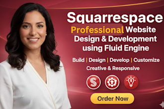 build modern squarespace website redesign squarespace development fluid engine