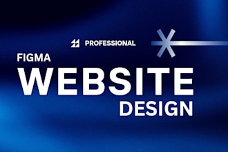design or redesign modern website UI UX in figma