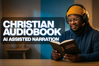 narrate your christian devotional audiobook with ai voice