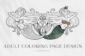 create colouring books for adults