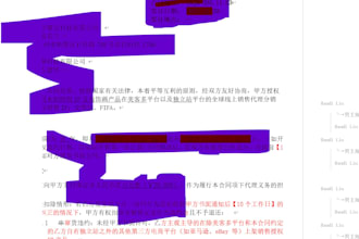 negotiate with chinese suppliers and draft sales contracts