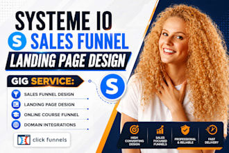 build systeme io sales funnel, systeme io landing page, systeme io website