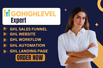 ghl sales funnel ghl website ghl workflow ghl automation ghl landing page