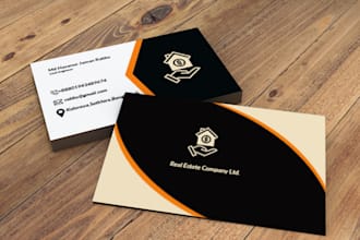 design modern luxury and clean business card