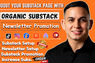 do organic substack website substack growth  promotion substack subscribers