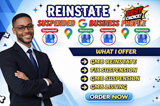 fix google my business suspended gmb appeal  reinstate gmb
