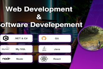 develop full stack web apps and windows software