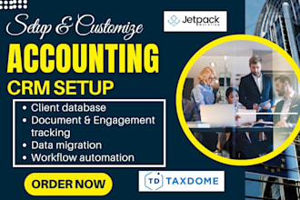 accounting crm taxdome karbon canopy zoho jetpackworkflow aero pixie senta uku