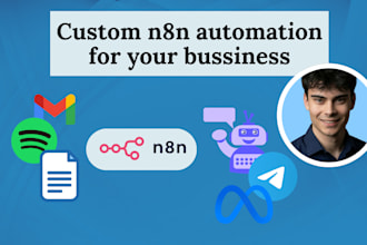 build custom n8n automations and ai agents for you