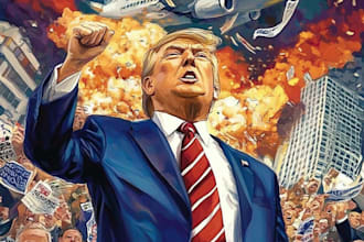 create political and editorial cartoons