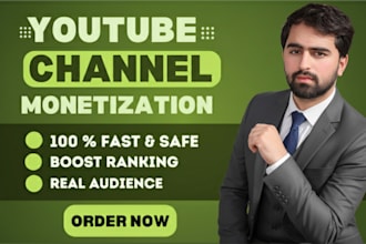 do youtube promotion for monetization organically