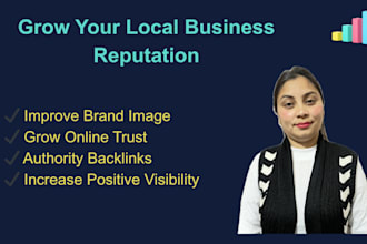 improve ORM, local business reputation and SEO backlinks
