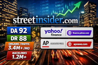 publish your article on streetinsider,com apnews yahoo