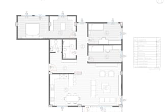 do professional 2d floorplan drawings