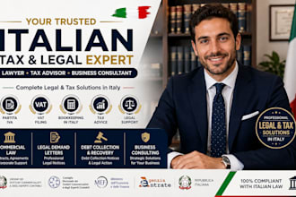 be your italian lawyer, solution tax advisor, business consultant