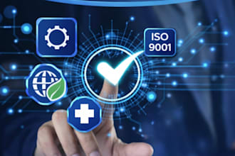 provide iso 9001, iso 27001, documentation and certification