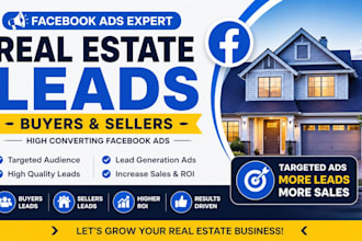 run targeted facebook ads for property buyers and sellers