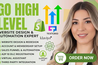 be gohighlevel expert for ghl sales funnel website ghl automation, a2p, saas crm