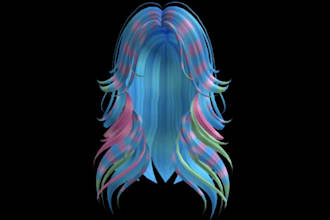 create roblox clothing, hair, ugc accessories and 3d models