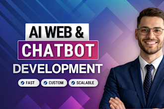 develop ai website, ai web application, ai software developer