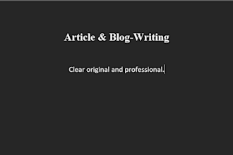 write engaging articles and blog posts for your brand