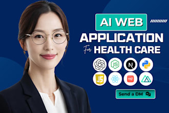develop ai powered web and mobile app for patient centric healthcare platforms