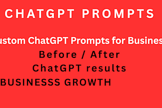 write powerful chatgpt prompts for your business needs