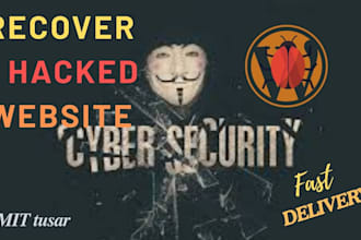 recover hacked wordpress or remove malware and secure site