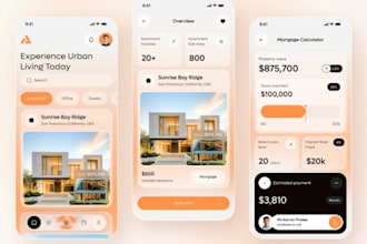 build property listing app, estate app, agent app, house rental app