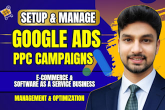 setup and optimize google ads for ecommerce and local business ads, USA, UK