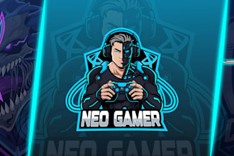 custom esports logo design for gaming clan and teams
