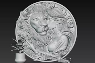 design 3d relief sculpture,3d wall art,marble sculpture,wood art,cnc machini,stl