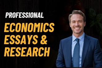 write economics,essay, finance, statistics, ethics