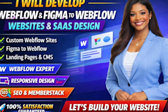 develop webflow, figma to webflow, webflow saas website design framer website