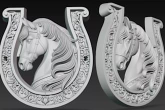 sculpt 3d statue,decorative wall art,ornamental 3d relief,animal wall relief,stl