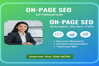 fix on page SEO issues and improve website ranking