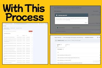 fix technical SEO errors and onpage optimization