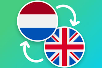 manually translate english to dutch and dutch to english